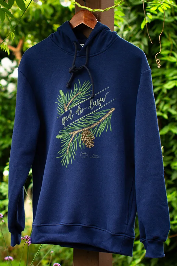 Bluza premium dla leśnika - pęd do lasu - botaniki